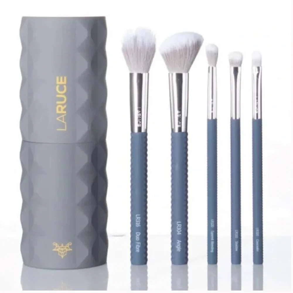Laruce Beauty Christine 5pc Makeup Brush Set New